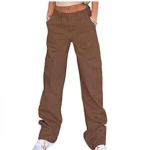 New brown cargo pants